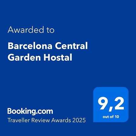 Barcelona Central Garden Hostal Exterior foto