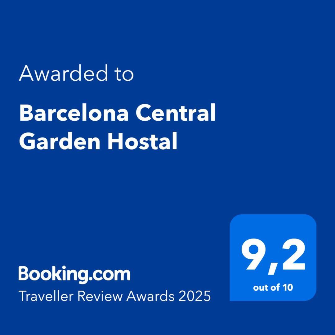 Barcelona Central Garden Hostal Exterior foto